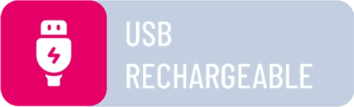 USB Cable White USB Cable White USB Cable Icon with Pink Background